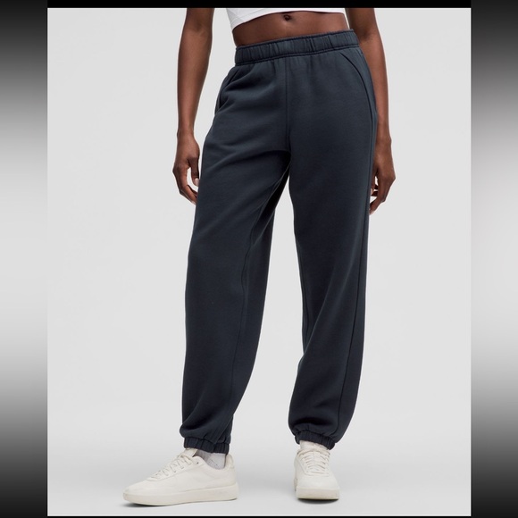 lululemon athletica Pants - Lululemon Scuba Mid-Rise Oversized Jogger True Navy Size Extra Small XS